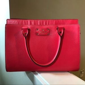 ♠️ Coral Kate Spade handbag!